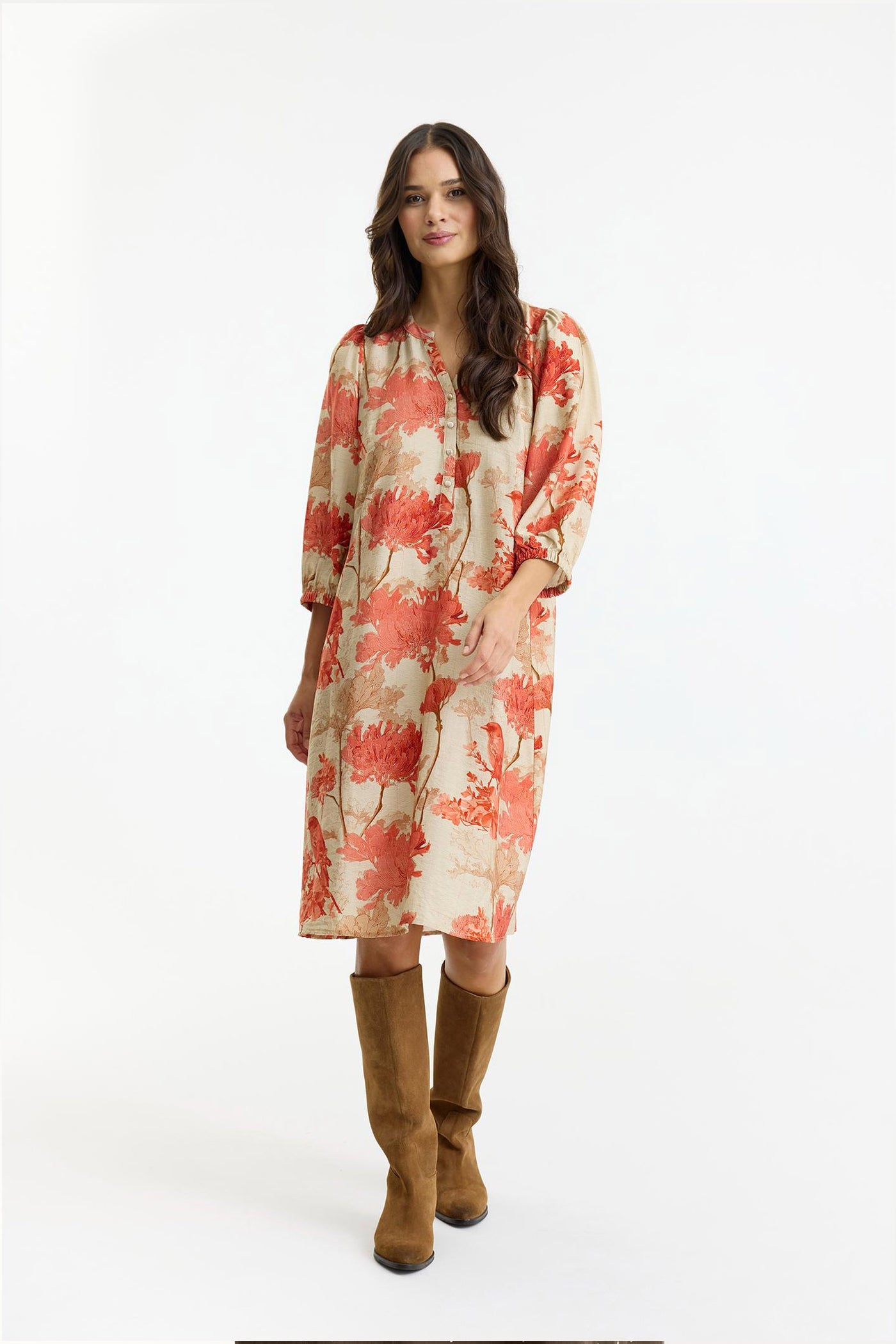 Adel dress Coral rose - 16965