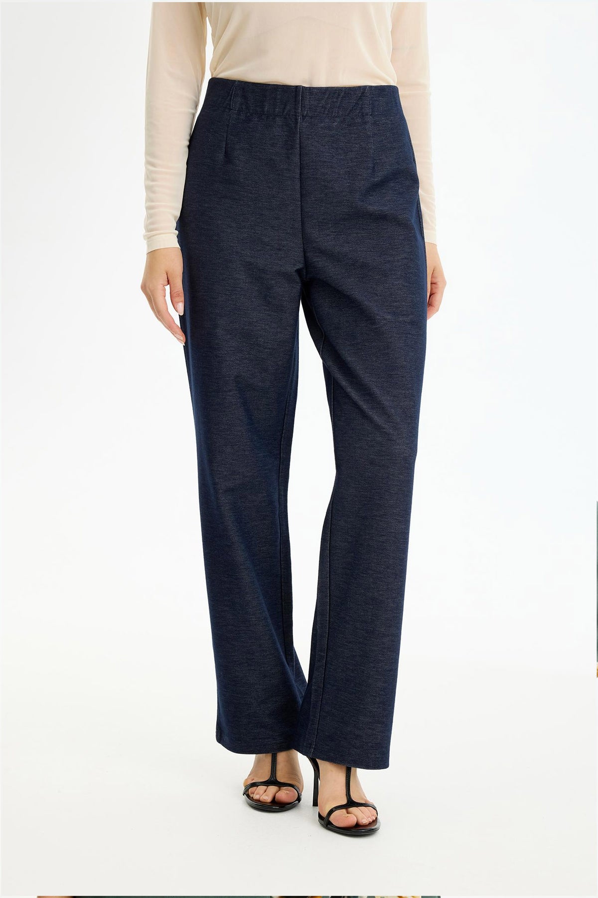 Adele pants DARK BLUE - 17245