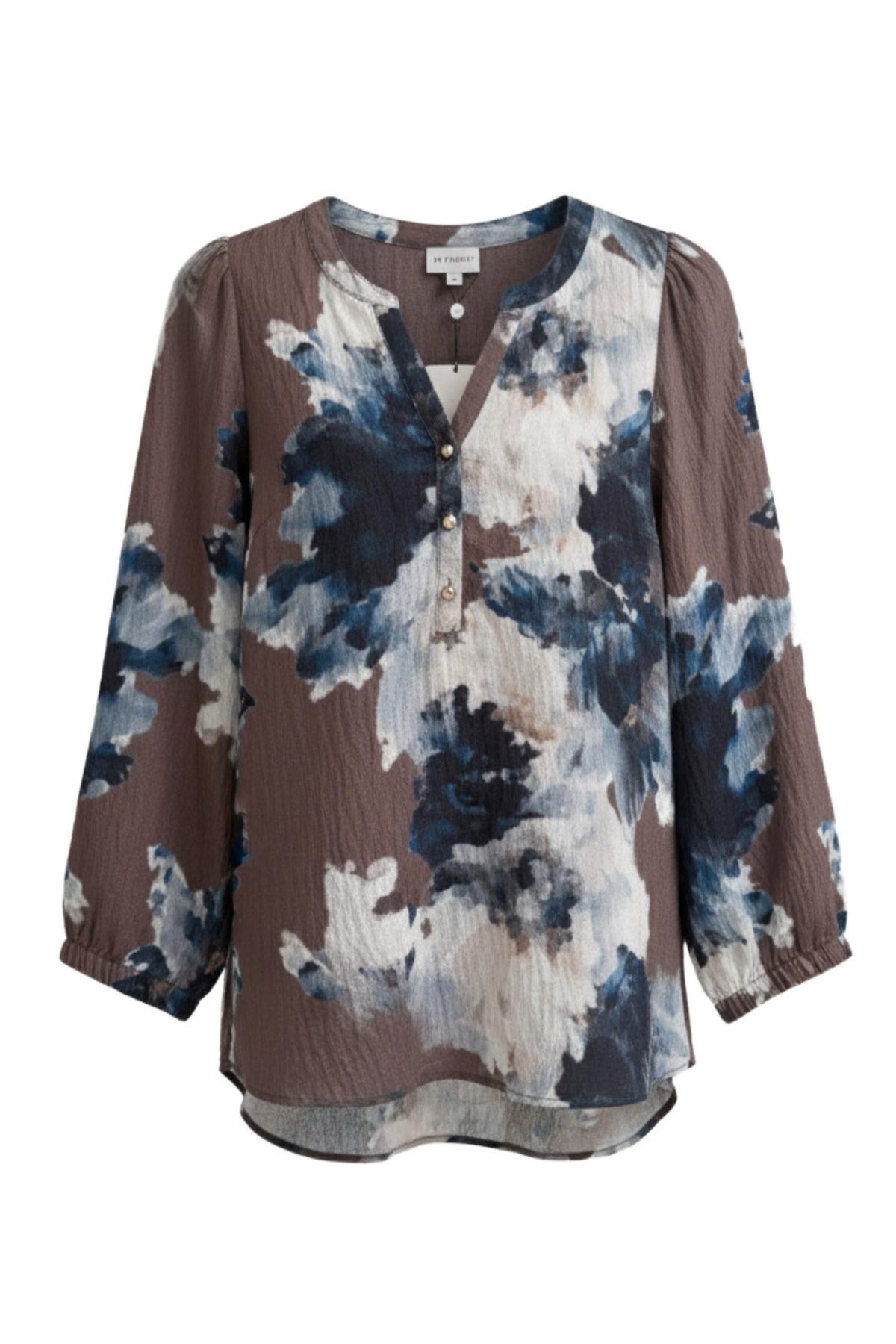 Agatha blouse Brown - 17034