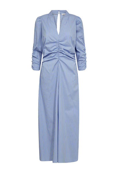AgliaCC Stripe Dress 23-Pale Blue - 46046 Thumbnail