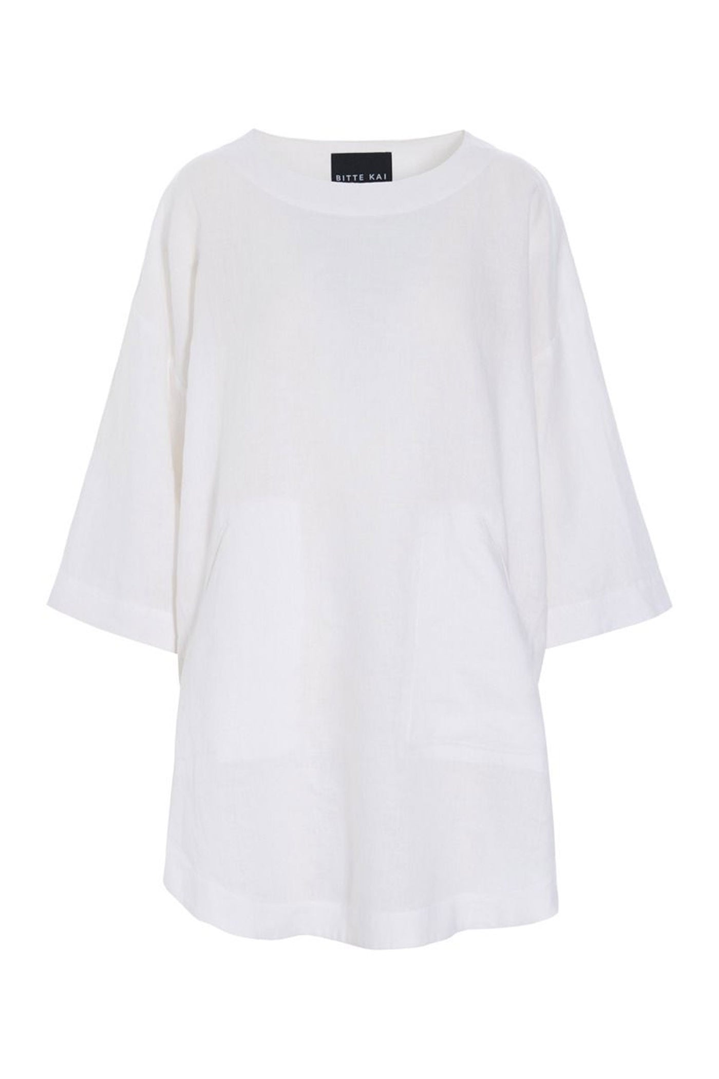 Airy linen tunika White - 263-2136-5762