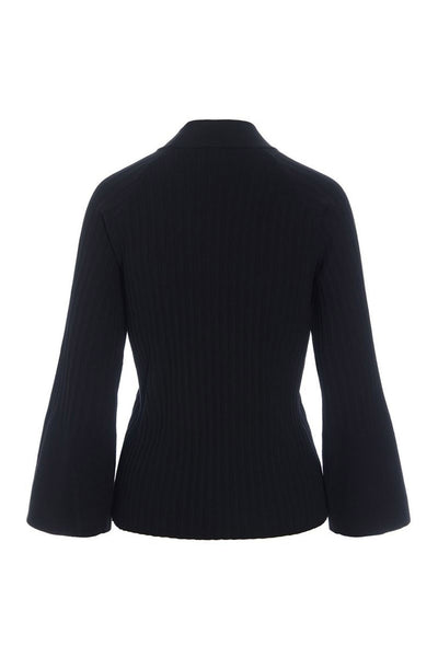 Akiko højhalset bluse Black - 266-1086-5890 Thumbnail