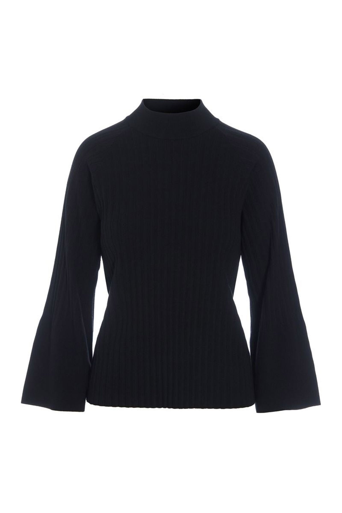 Akiko højhalset bluse Black - 266-1086-5890