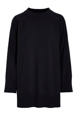 Akiko raglan bluse Black - 266-1086-5891