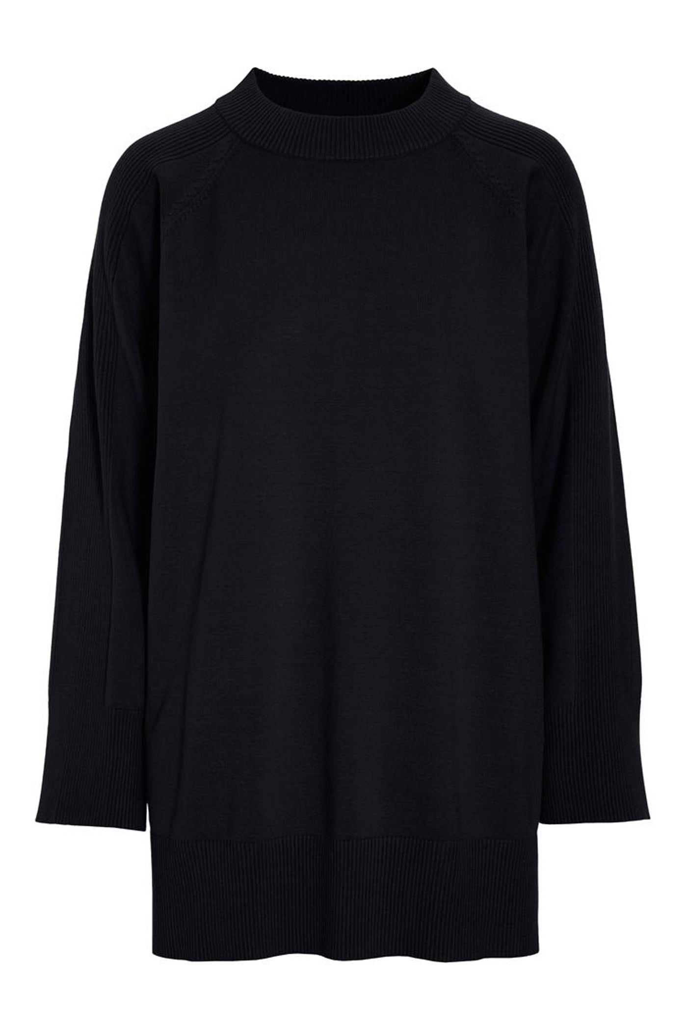 Akiko raglan bluse Black - 266-1086-5891