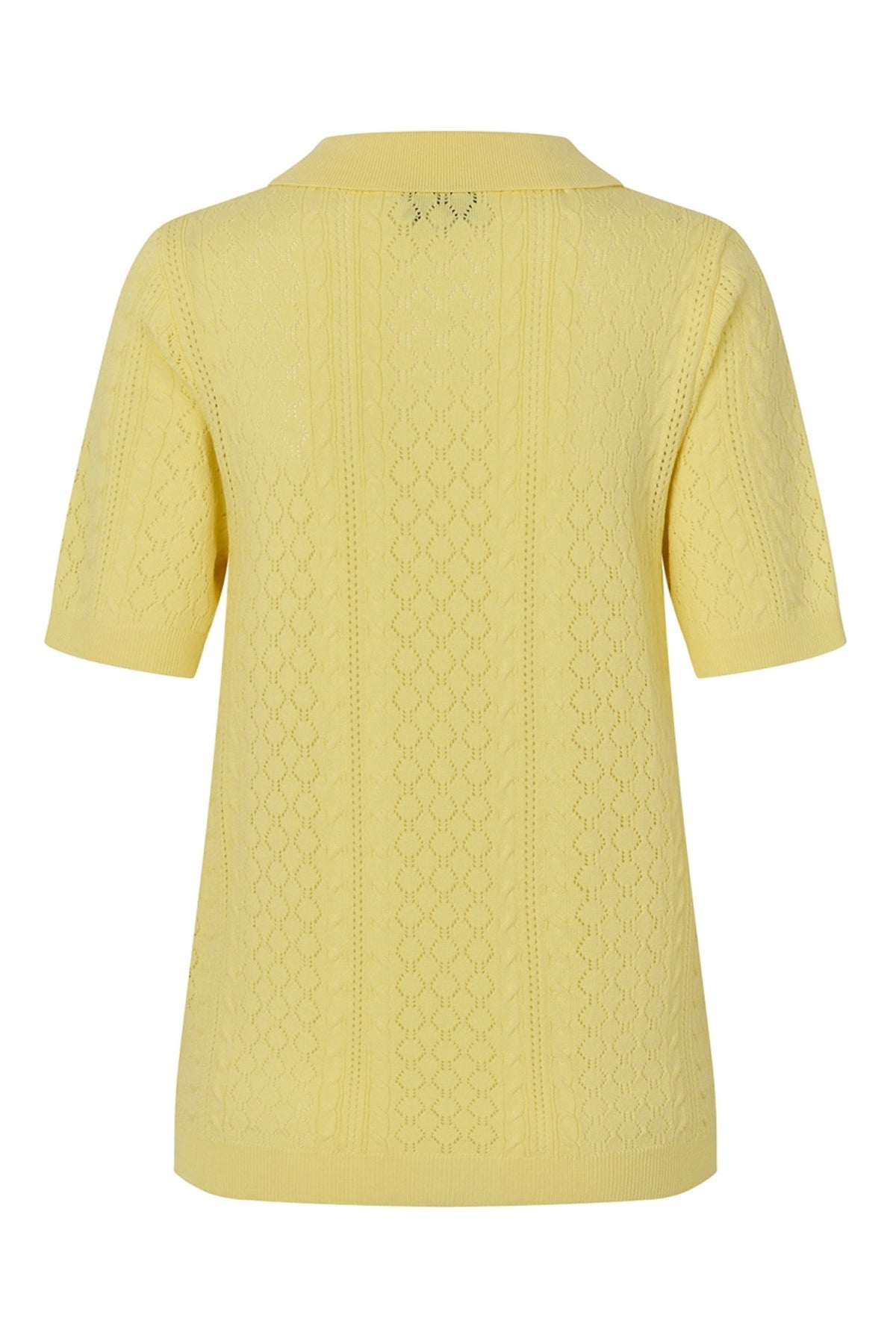 Alaiall Polo Knit S/S Neon Yellow - 26265-5007