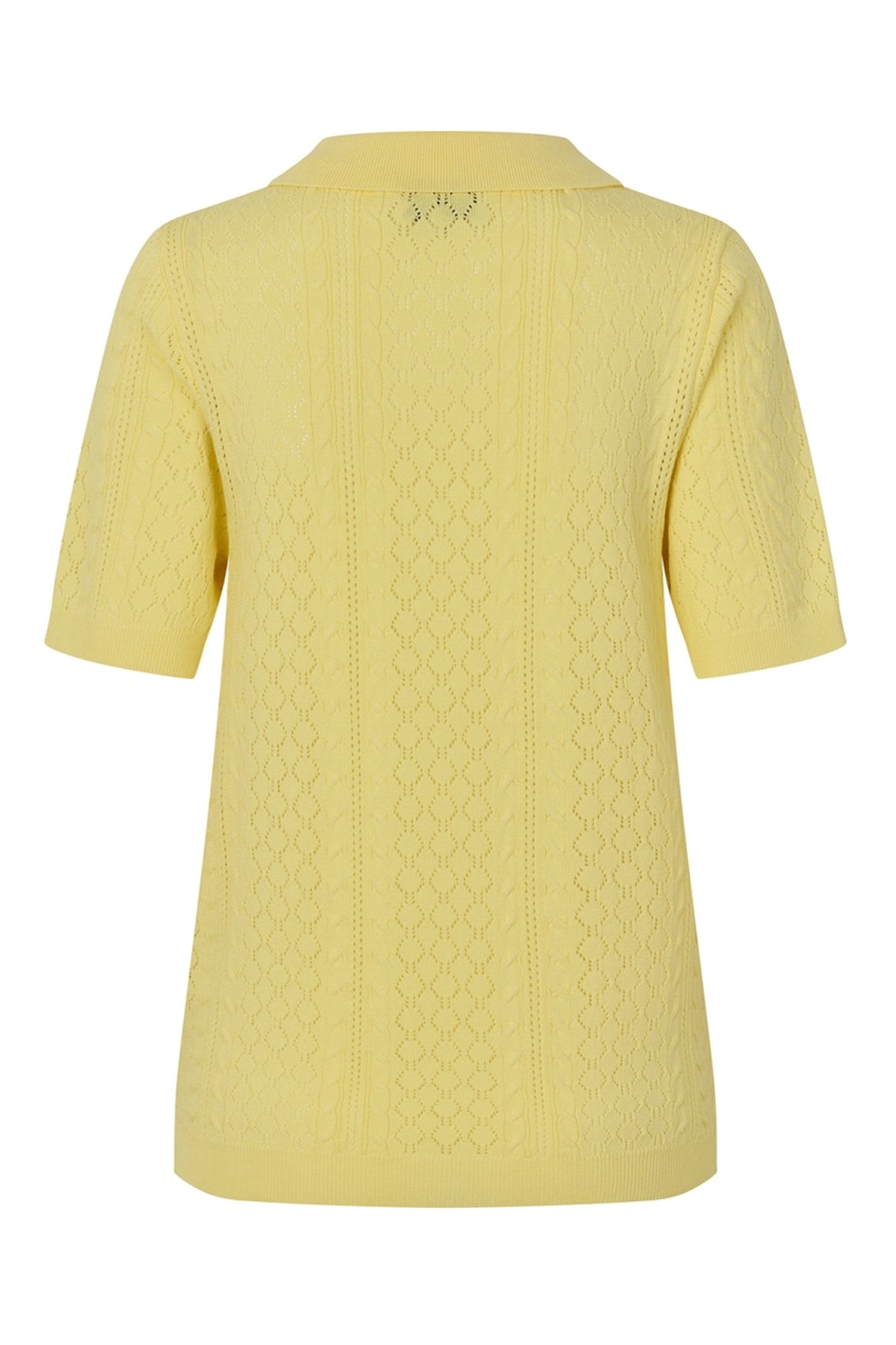 Alaiall Polo Knit S/S Neon Yellow - 26265-5007