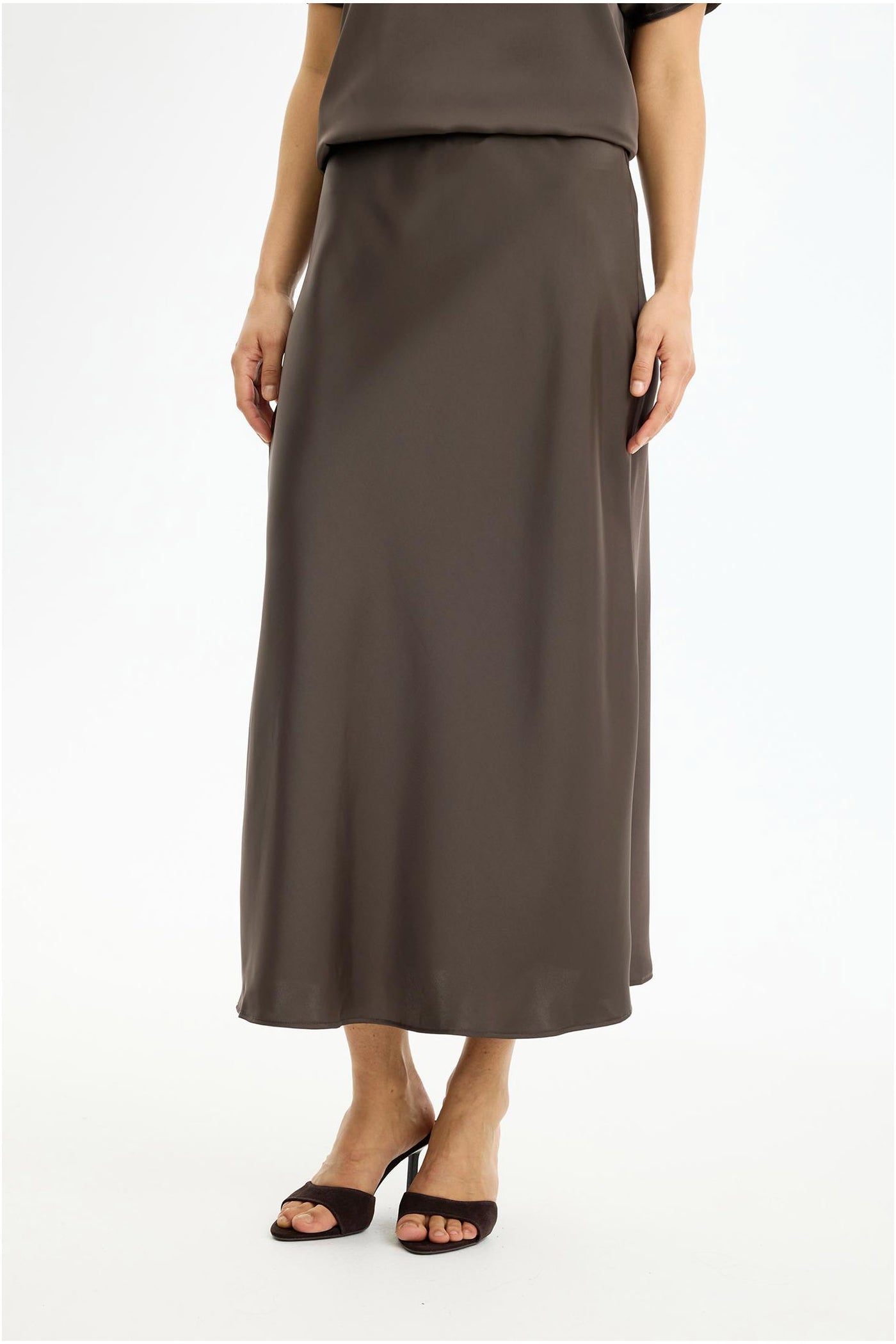 Alexandra skirt Brown - 17065