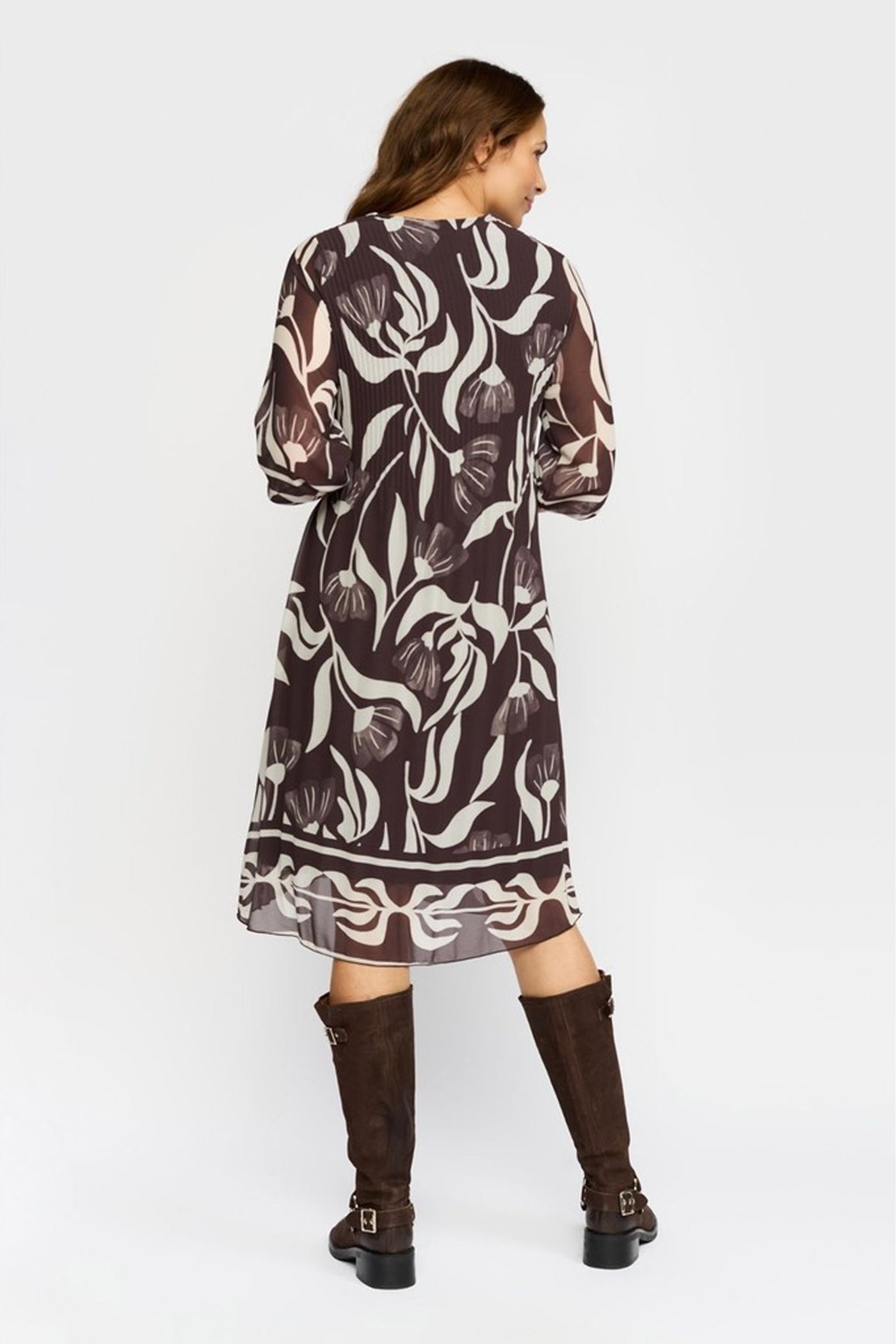 Alina BROWN FLOWERS - 1021420