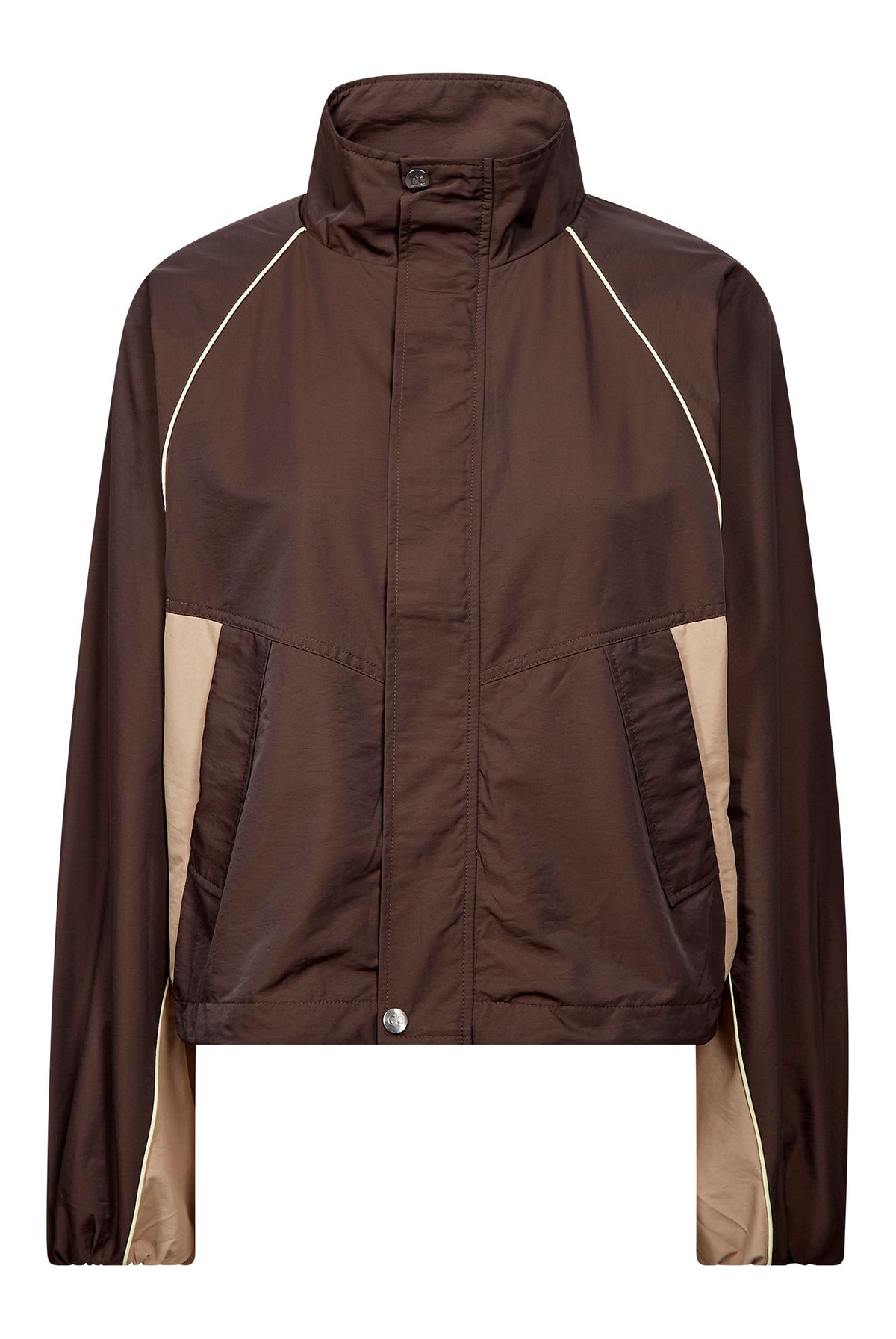Aloracc Block Jacket Dark brown - 500846