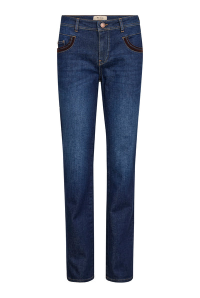 MMCarla Naomi Spangle Jeans DARK BLUE - 185110 Thumbnail