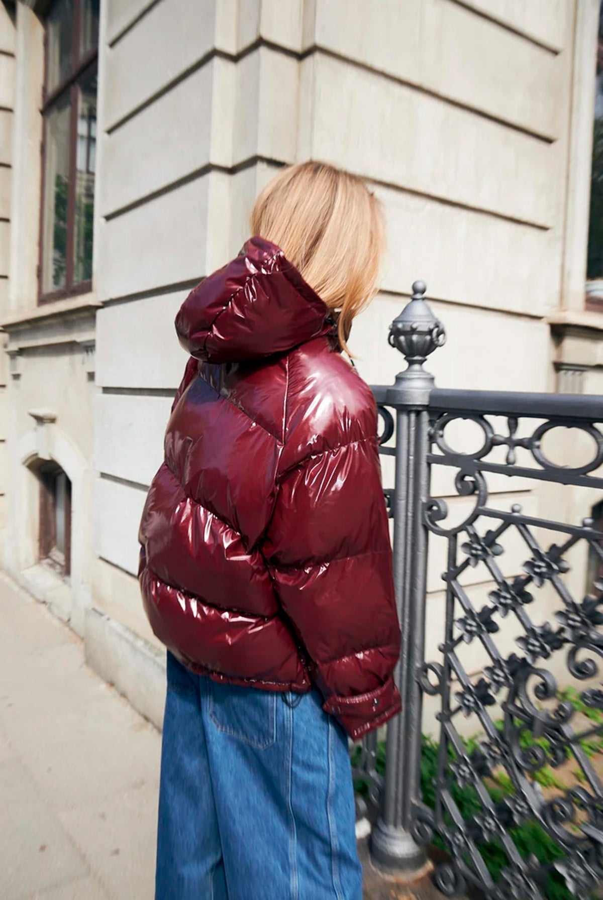 Shelbyll Jacket BORDEAUX - 24417-7001