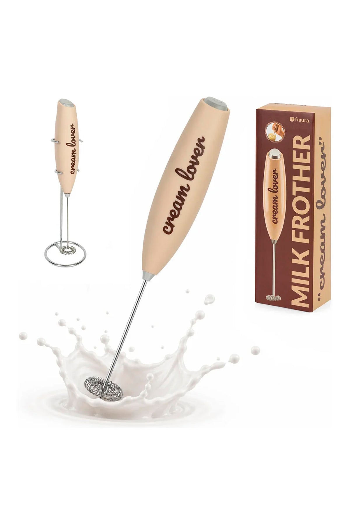 Milk frother Beige - HKI2621470
