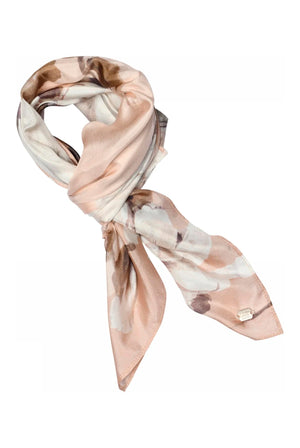 Joly, printed silk scarf 86059-Dust Print - 61800/4039
