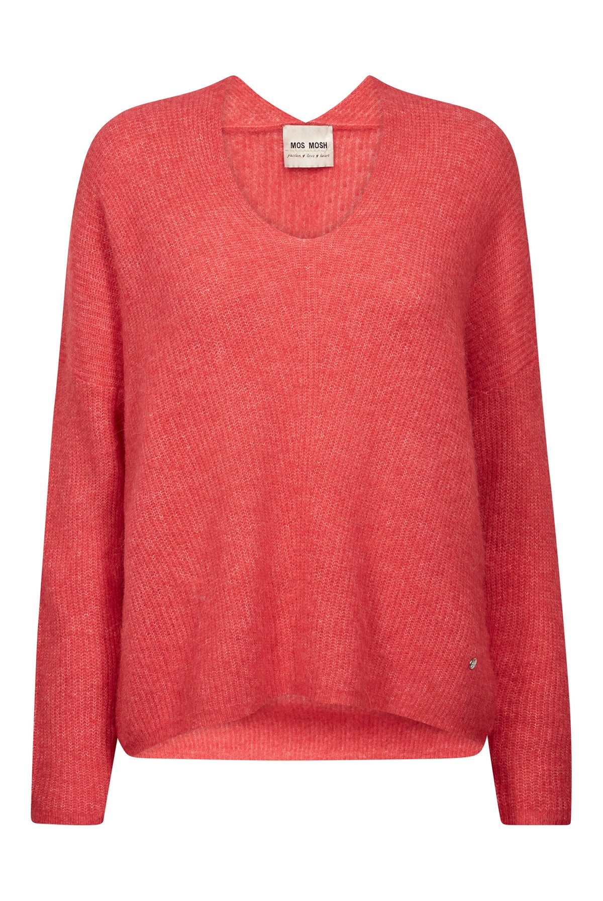 MMThora V-Neck Knit WATERMELON - 153900