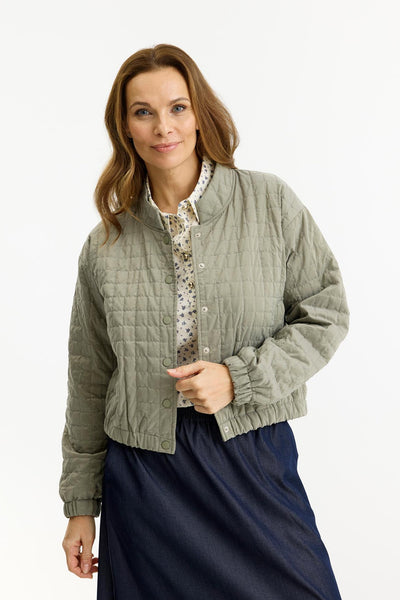 Alina jacket ARMY - 16939 Thumbnail