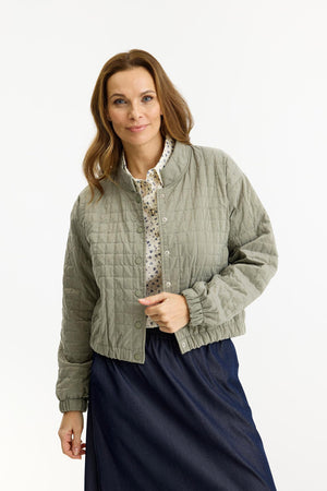 Alina jacket (no engel embroid ARMY - 17049