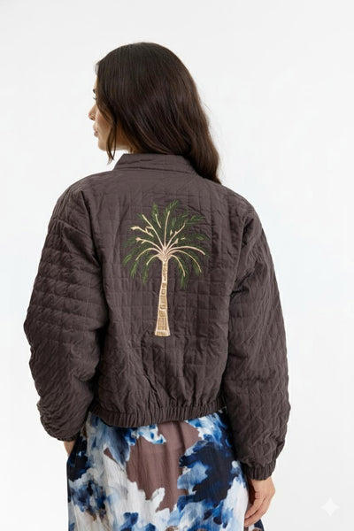 Alina jacket (no engel embroid Brown - 17049 Thumbnail