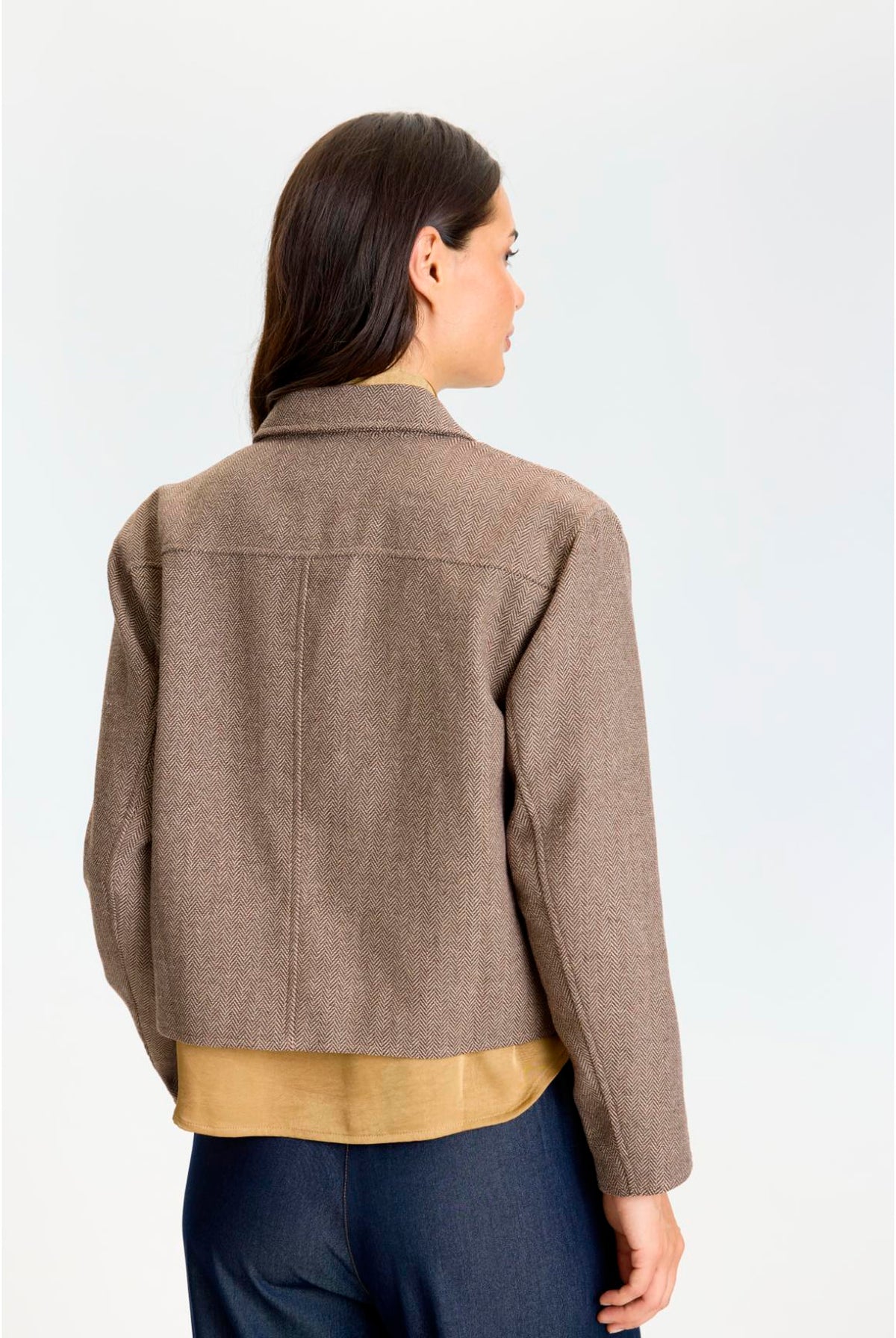 Aline jacket Mocca - 17276