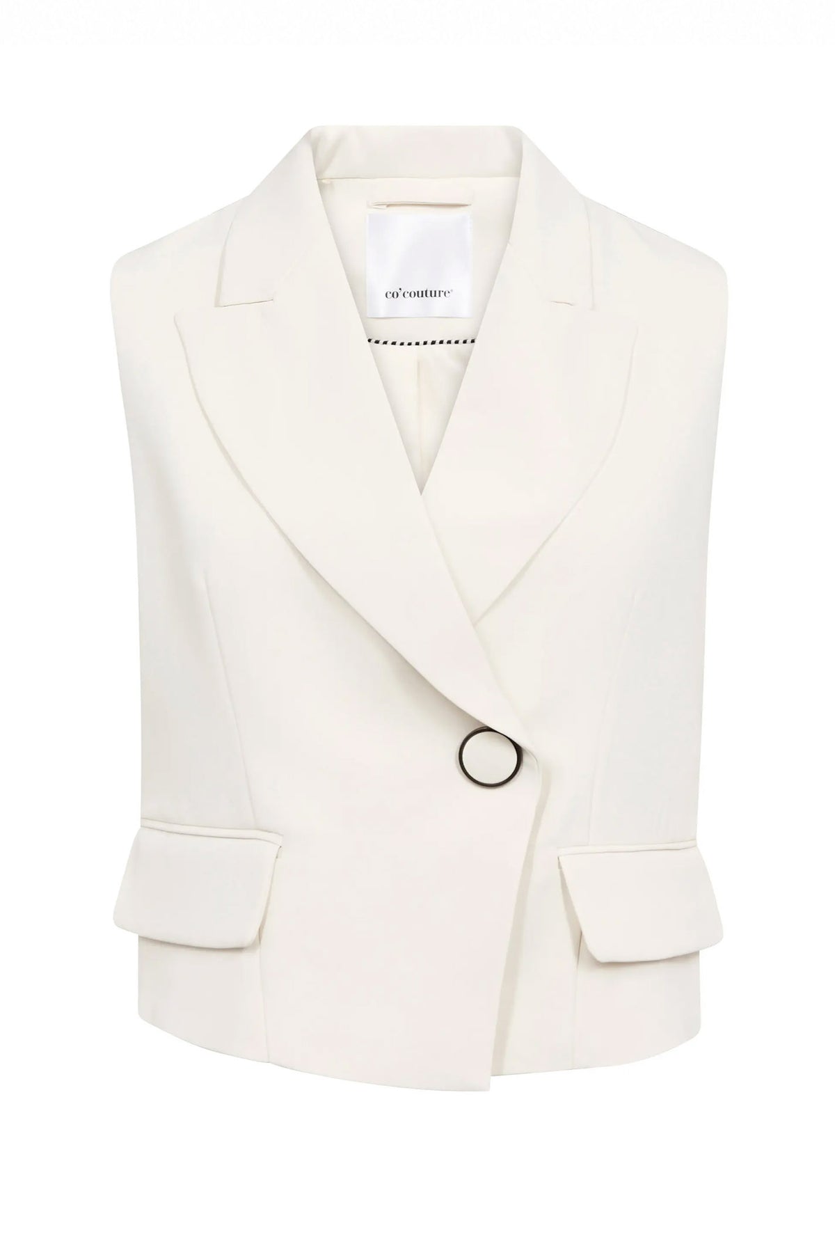 AliniCC Wrap Vest 10006-Bone - 500082
