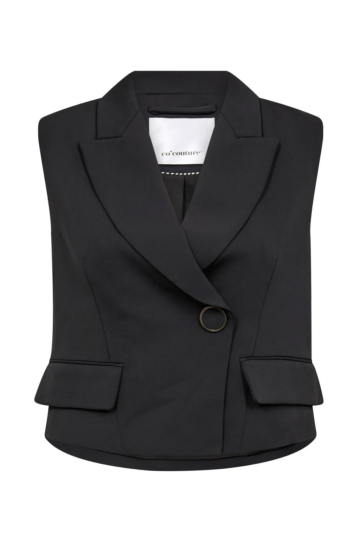 AliniCC Wrap Vest 65001-Black - 500082