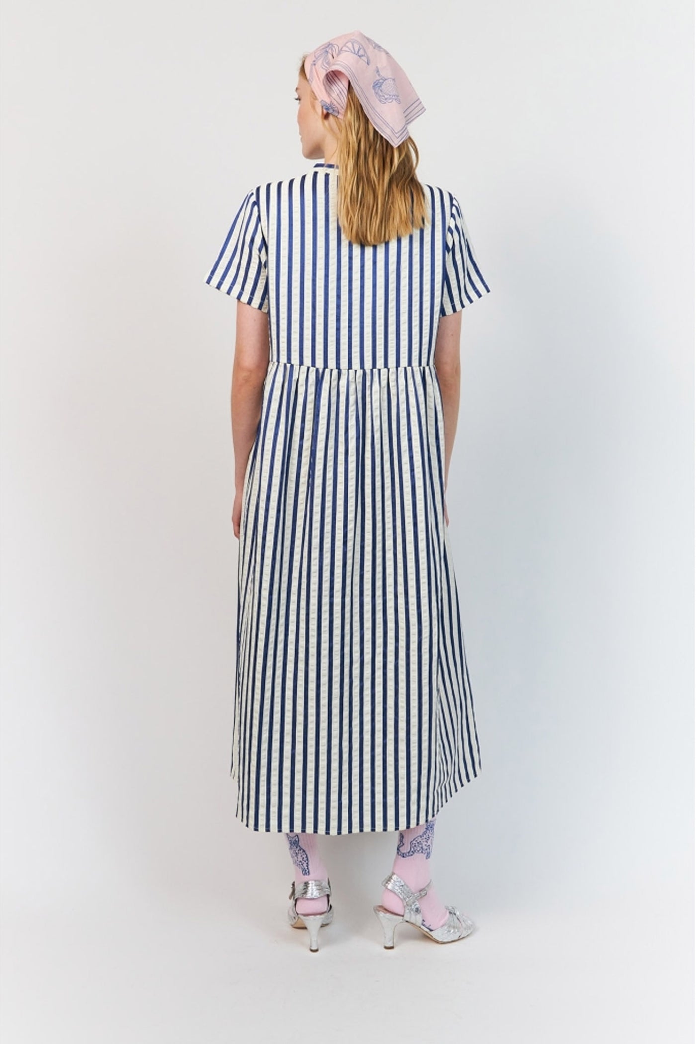 AliyaLL Maxi Dress SS 20 Blue - 26270-3024