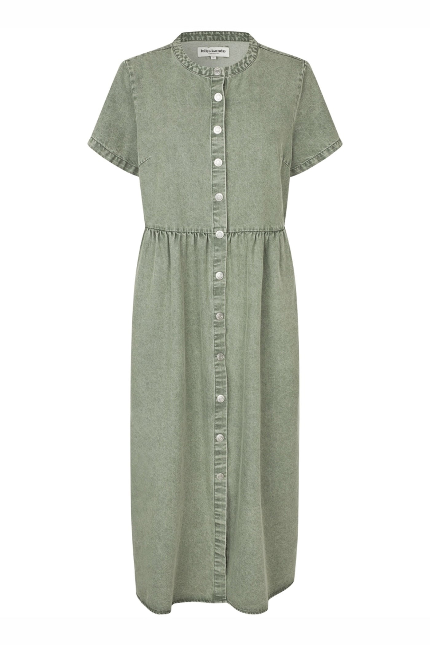 AliyaLL Maxi Dress SS 49 Dusty Green - 26162-3045