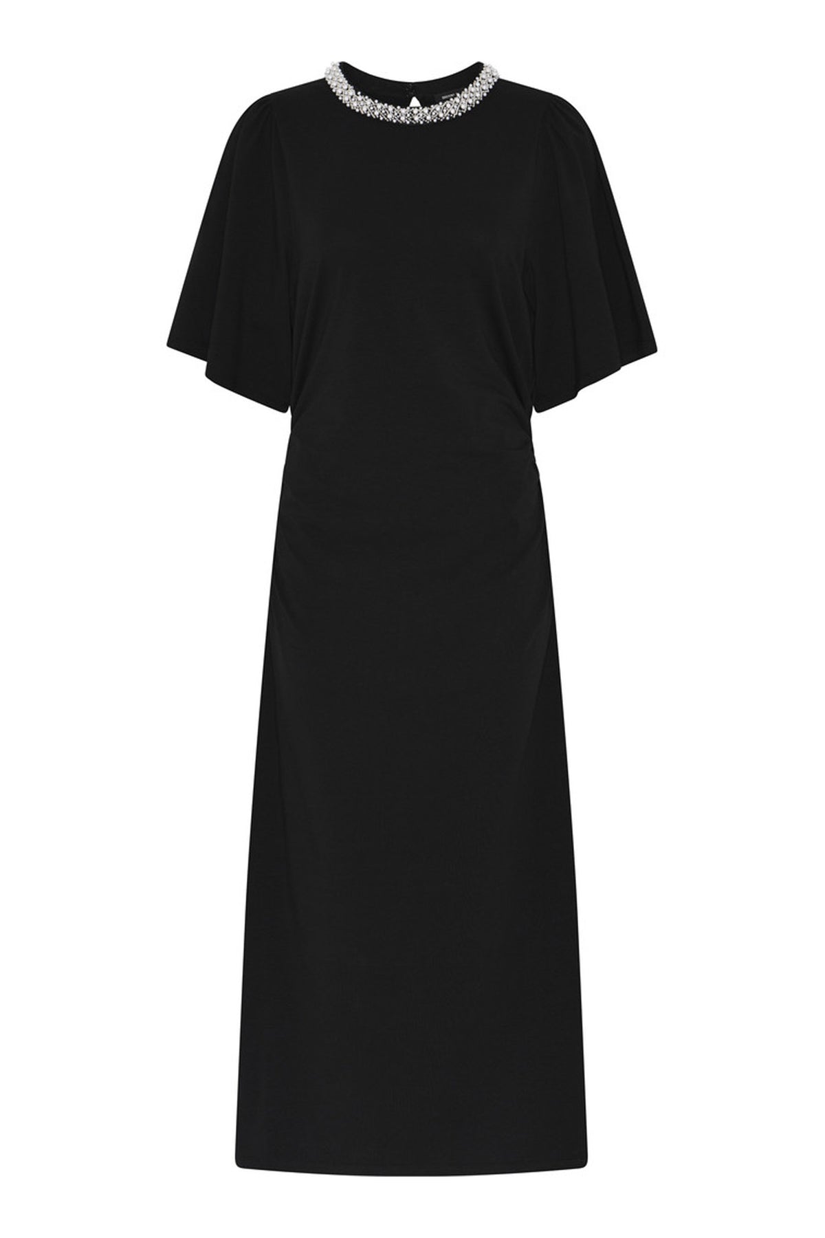 AlnusBBNathala Trim dress Black - BBW4960