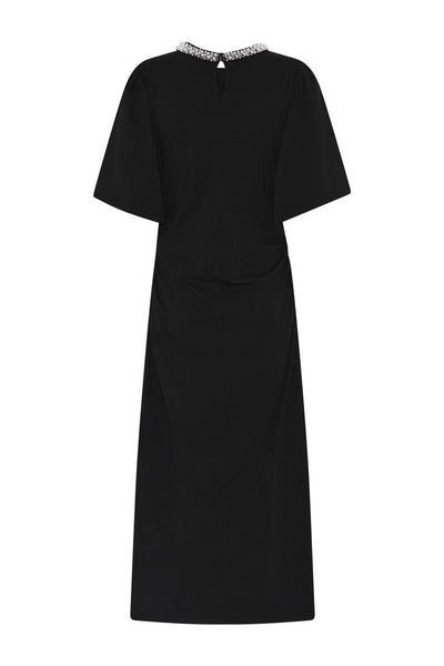 AlnusBBNathala Trim dress Black - BBW4960 Thumbnail