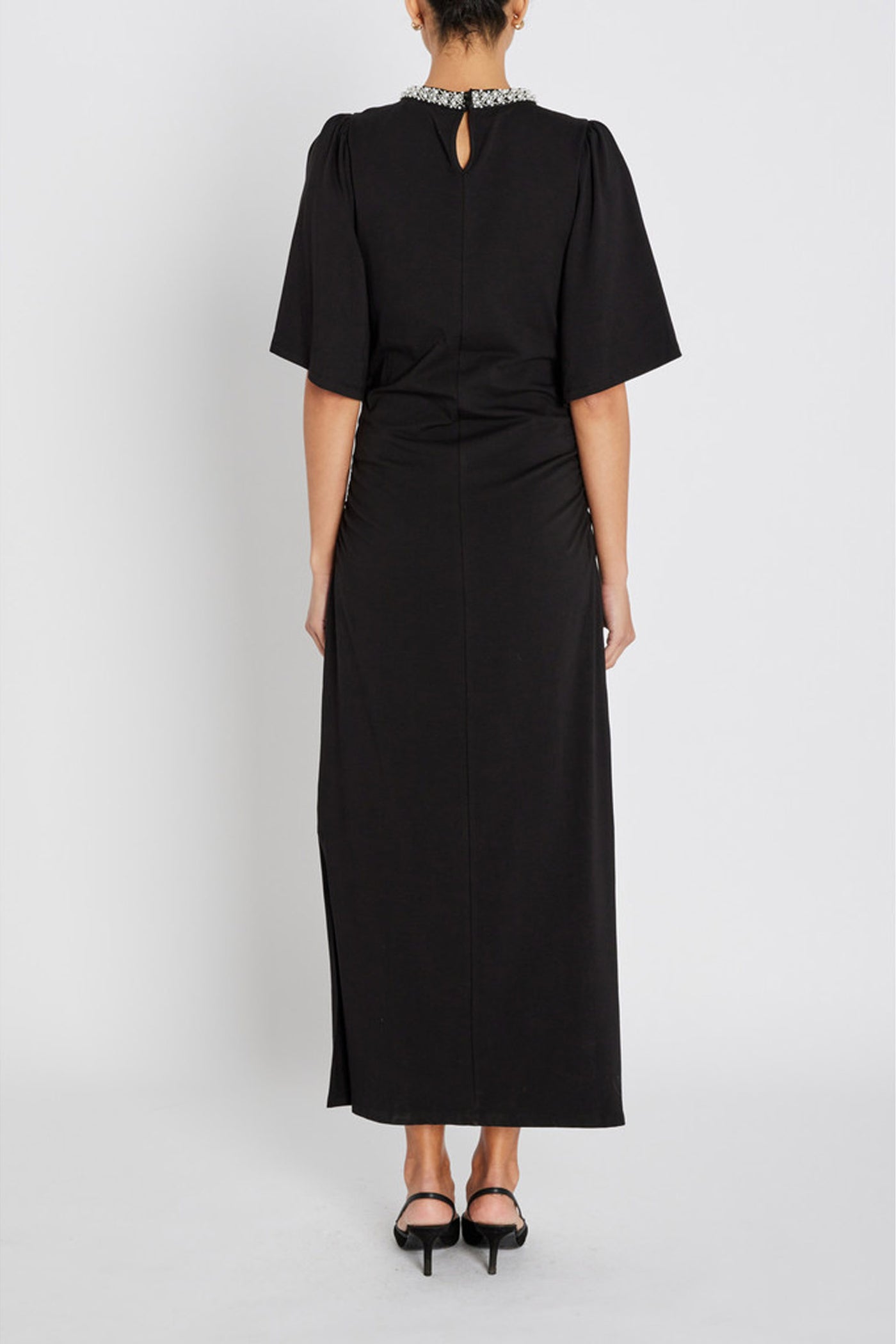 AlnusBBNathala Trim dress Black - BBW4960