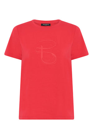 AlnusBBRuba tee Cherry Red