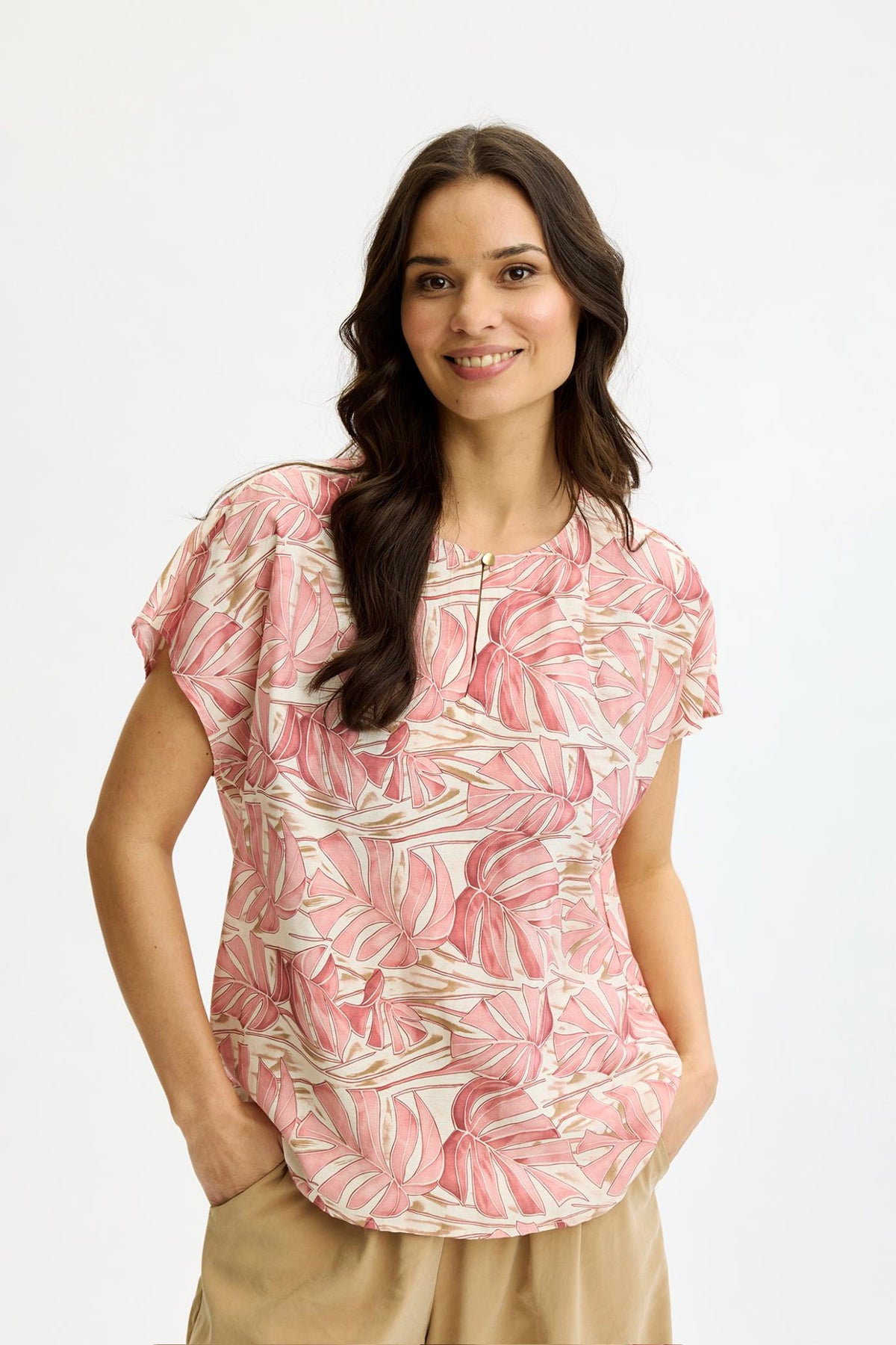 Amalie blouse Rose - 17158