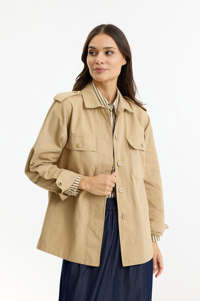 Amanda Jacket SAND - 16940 Thumbnail