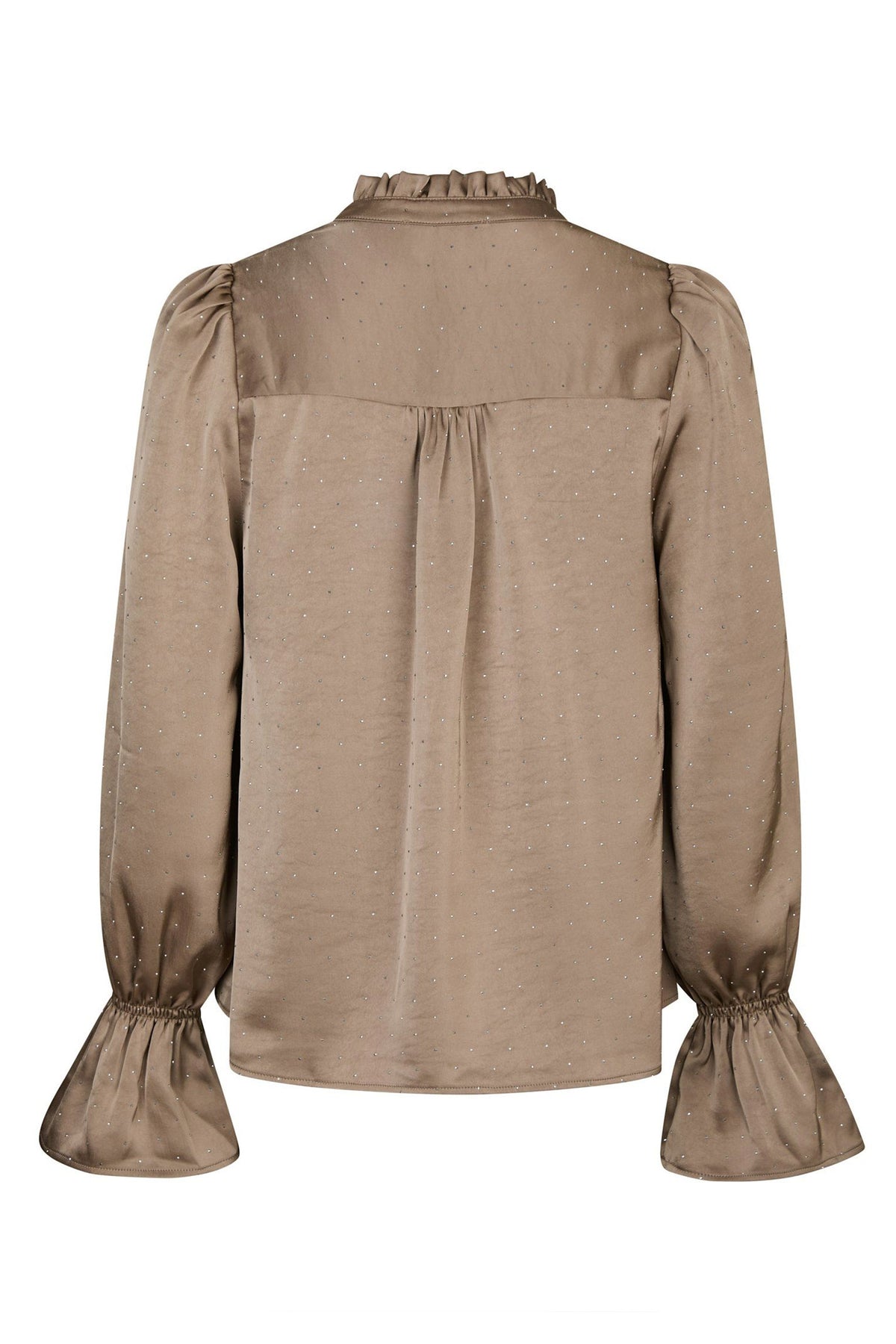 Amara Heavy Sateen Bedaz DARK TAUPE - 166578