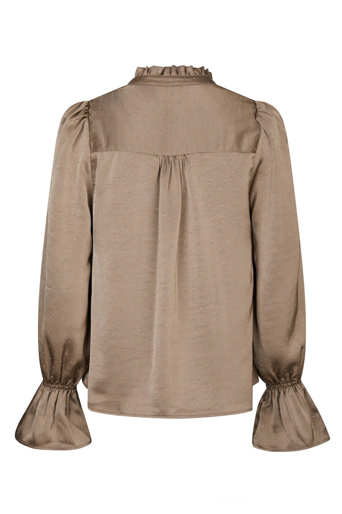 Amara Heavy Sateen Bedaz DARK TAUPE - 166578