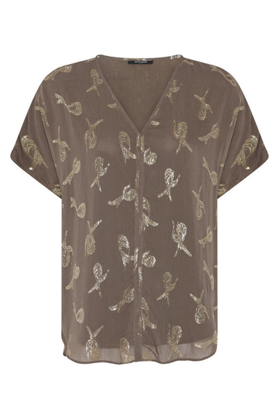 AmaranthusBBPhinas blouse Morel - BBW4641 Thumbnail
