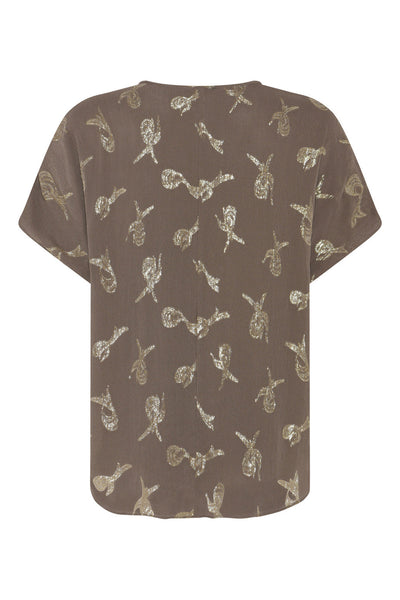 AmaranthusBBPhinas blouse Morel - BBW4641 Thumbnail