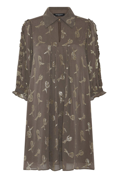 AmaranthusBBTammi dress Morel - BBW4642 Thumbnail