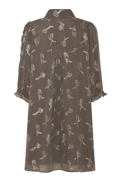 AmaranthusBBTammi dress Morel - BBW4642 Thumbnail