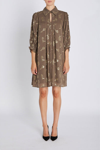 AmaranthusBBTammi dress Morel - BBW4642 Thumbnail