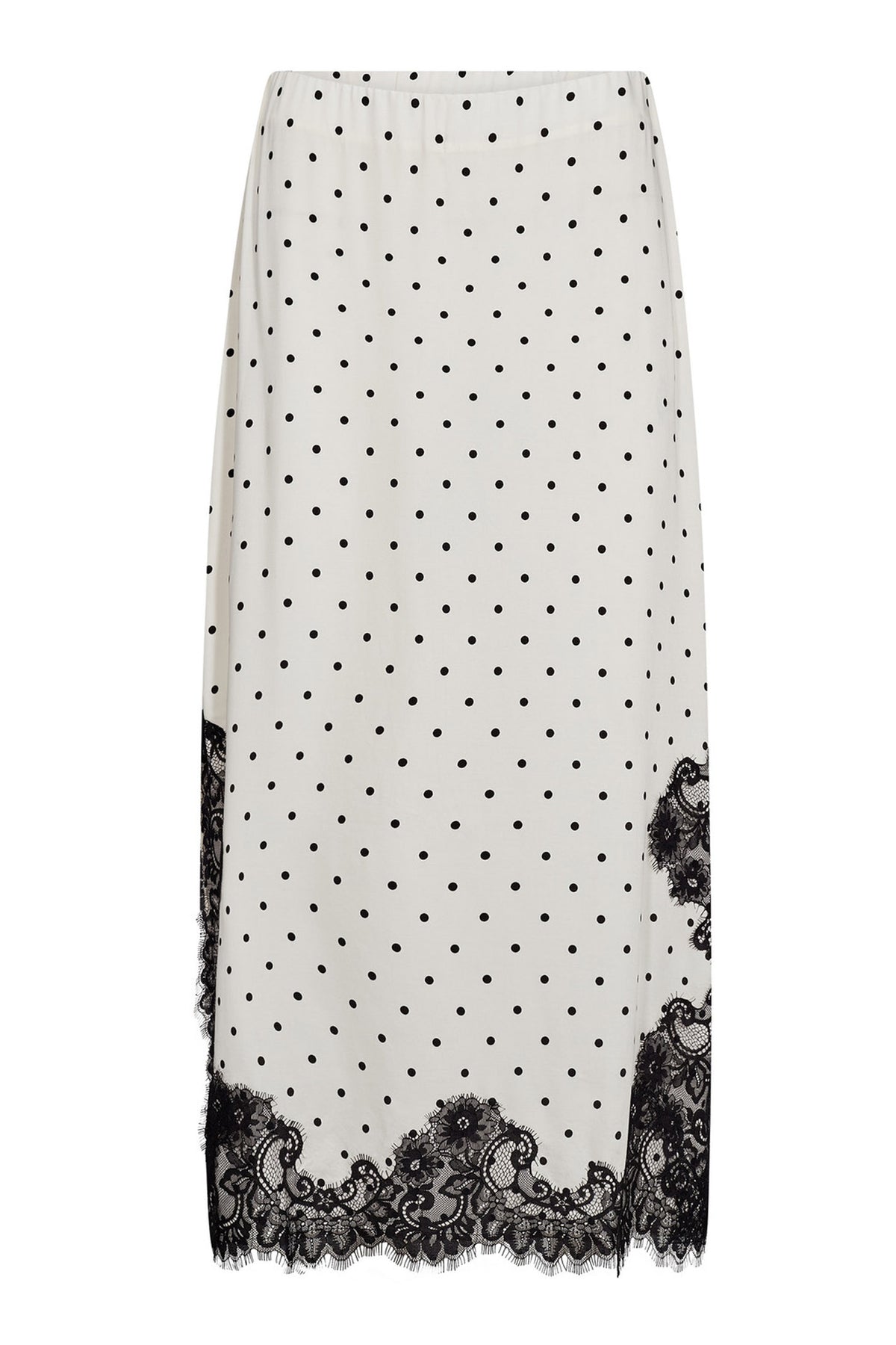 AmeliCC Dot Lace Skirt 11-Off white - 44039