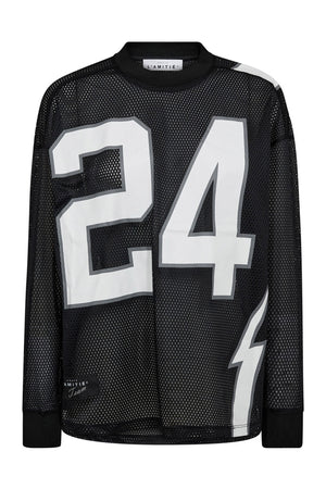 American Football LS Tee Black - HL10049