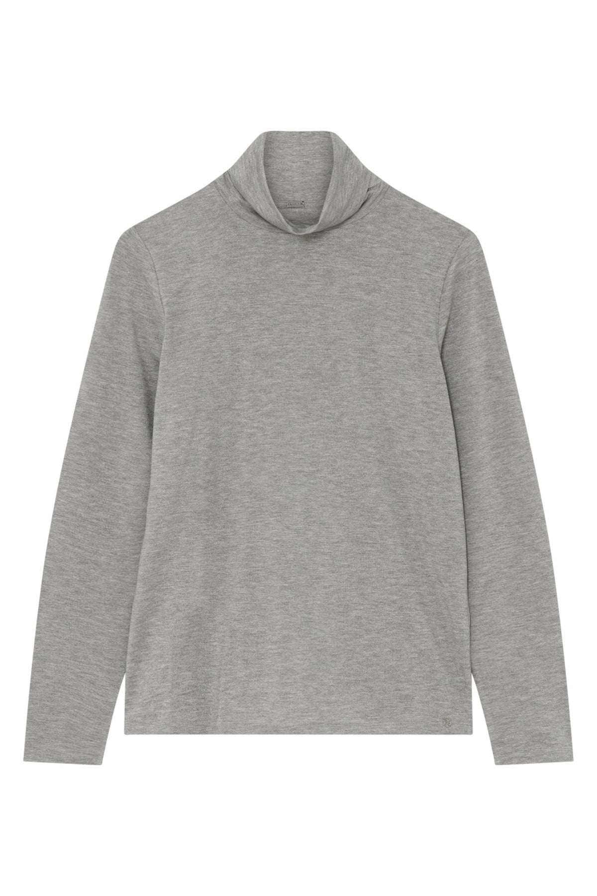 Amie, Roll neck t-shirt L/S 91205-ChateaGray - 59703/1604