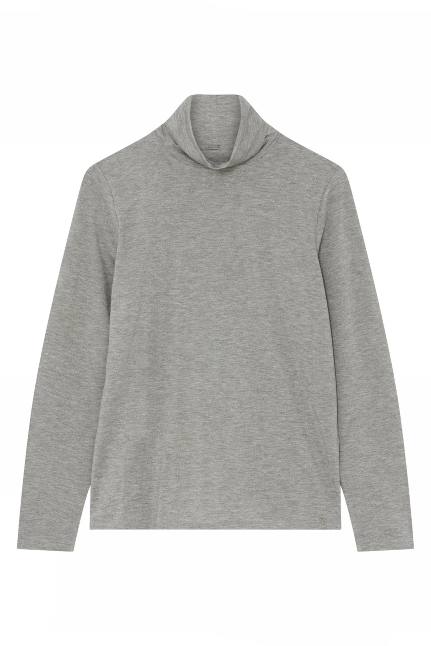Amie, Roll neck t-shirt L/S 91205-ChateaGray - 59703/1604