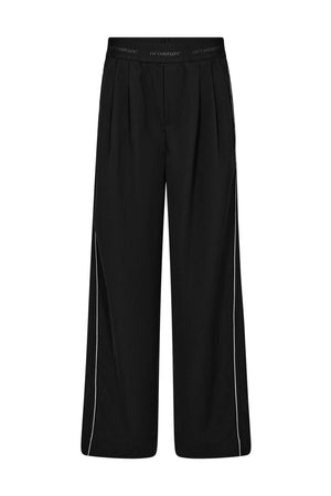 AminaCC Split Panel LL Pant 96-Black - 41027