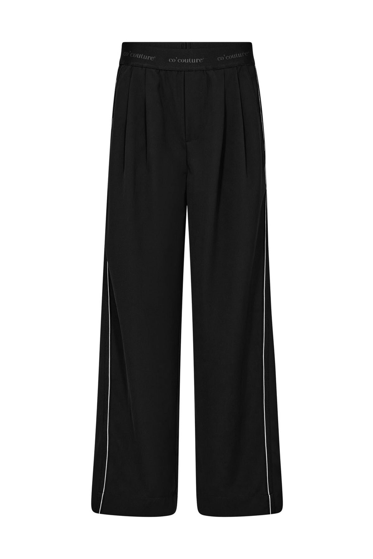 AminaCC Split Panel LL Pant 96-Black - 41027