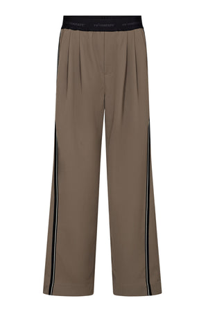 AminaCC Split Panel Pant 984-Mink - 41026