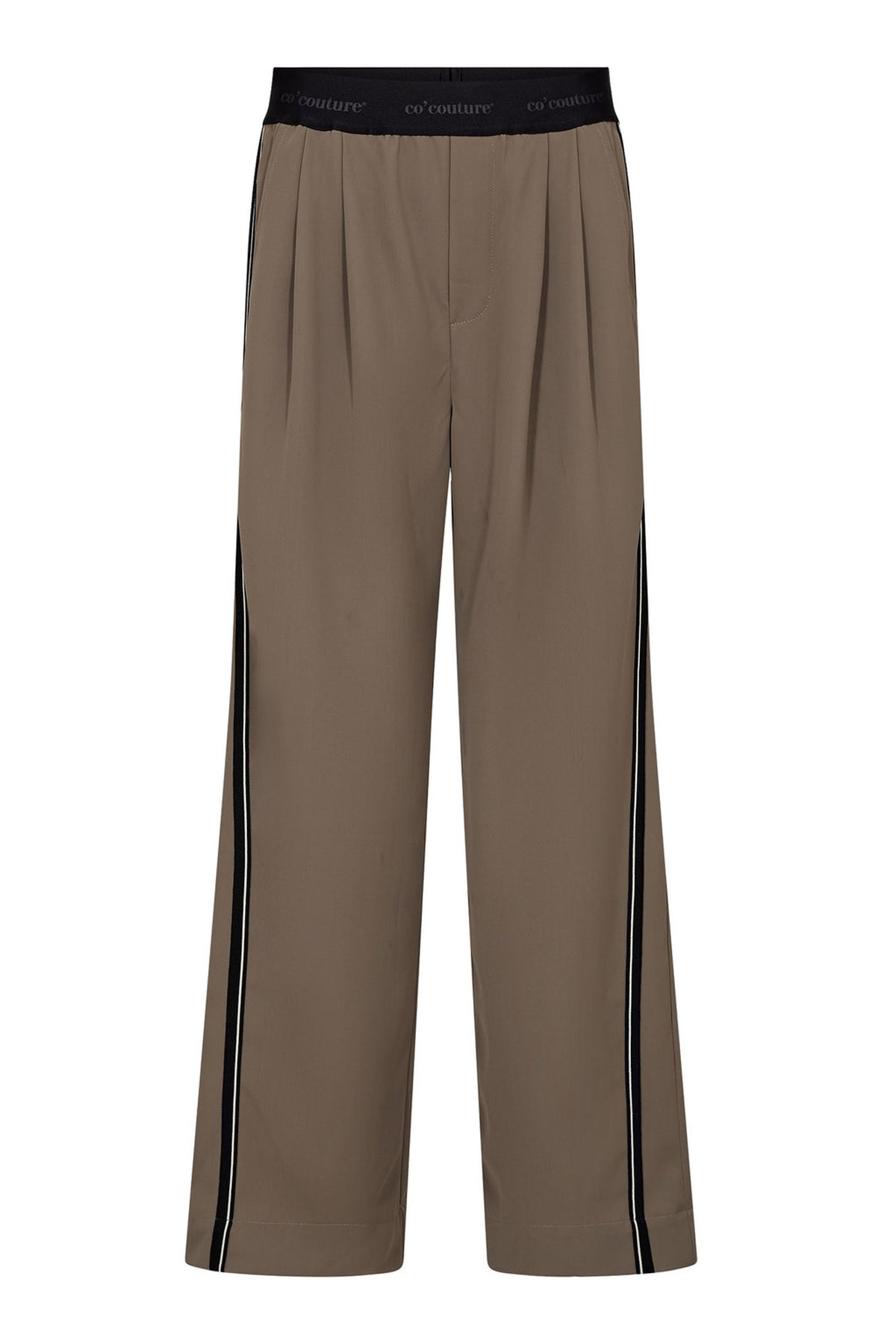 AminaCC Split Panel Pant 984-Mink - 41026