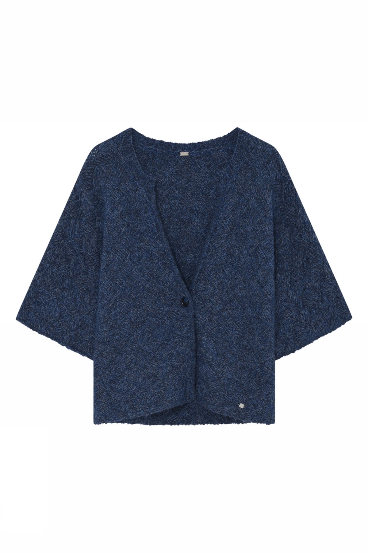 Anasia, knit cape 4989-Ombre Blue - 60424/3778