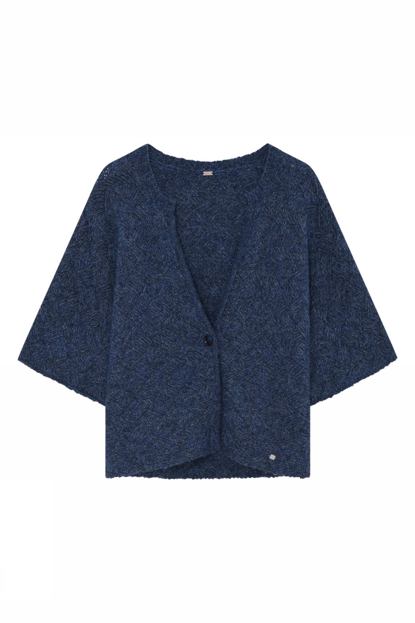 Anasia, knit cape 4989-Ombre Blue - 60424/3778